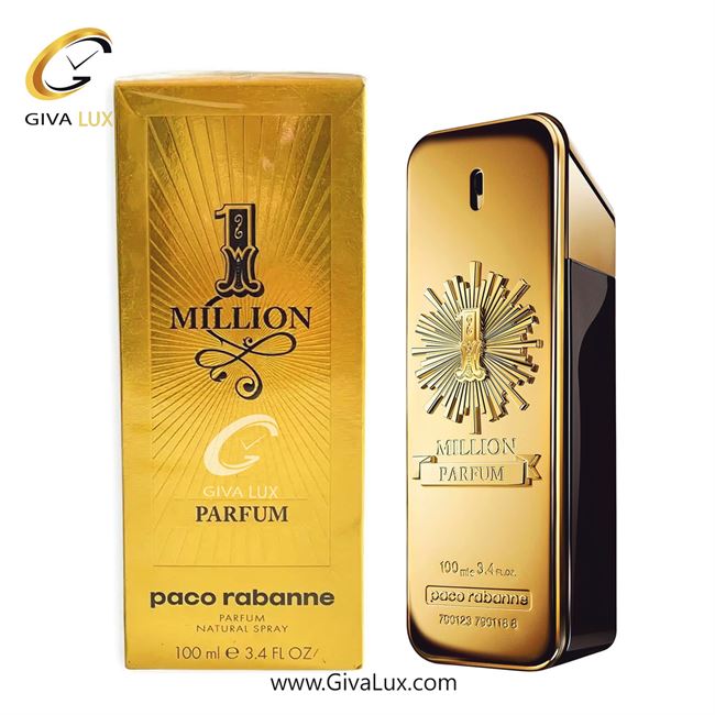  پرفیوم مردانه پاکو رابان اورجینال مدل Paco Rabanne 1 Million Parfum | وان میلیون پارفوم حجم  100 میل